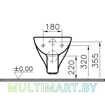 Унитаз Vitra S20 5507B003-6066 картинка 3